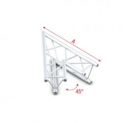 Grinda colt Showtec Corner 45° Deco-22 Triangle