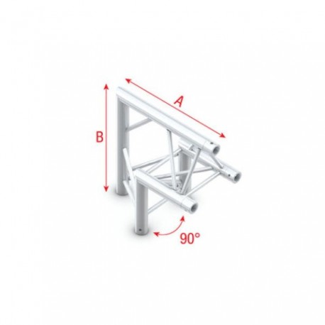 Grinda colt Showtec Corner 90° apex up Deco-22 Triangle