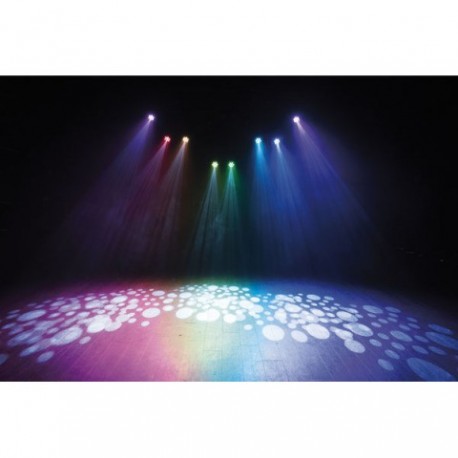 Moving head LED Showtec Shark Combi Spot One 30W + 6xRGB