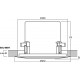 Difuzor activ, 2 cai cu interfata Dante, Monacor EDL-80DT