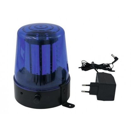 Lumina party/disco politie Eurolite LED Police Light 108 LEDs blue Classic