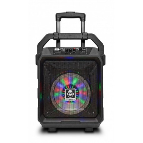 Boxa portabila cu  acumulator, microfon, BT si USB Idance Blue-Tank1