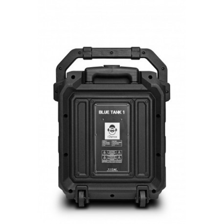 Boxa portabila cu  acumulator, microfon, BT si USB Idance Blue-Tank1
