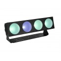 Bara color changing cu LED-uri COB, Eurolite LED CBB-4 COB RGB Bar