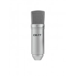 Microfon condensator de studo  Omnitronic MIC CM-77