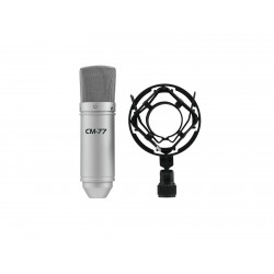 Microfon condensator de studo Omnitronic MIC CM-77