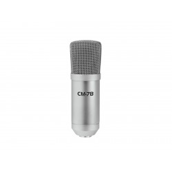 Microfon condensator de studio Omnitronic MIC CM-78