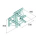 Truss TRILOCK din 3 puncte, Alutruss TRILOCK 6082AL-31 3-Way Corner /\ right