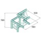 Truss TRILOCK din 3 puncte, Alutruss TRILOCK 6082AL-32 3-Say Corner /\ left