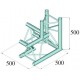 Truss TRILOCK din 3 puncte, Alutruss TRILOCK 6082AL-33 3-Way Corner \/ right