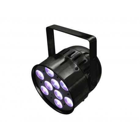 Proiector LED 10 W Eurolite LED PAR-56 HCL Short black