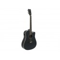 Chitara western Dreadnought, culoare negru, Dimavery DR-520