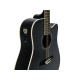 Chitara western Dreadnought, culoare negru, Dimavery DR-520