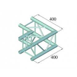 Coltar Alutruss DECOLOCK DQ4-PAC21 2-Way Corner 90Â°