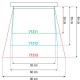 Husa 65 cm pentru RainCover 60cm Showtec 71313