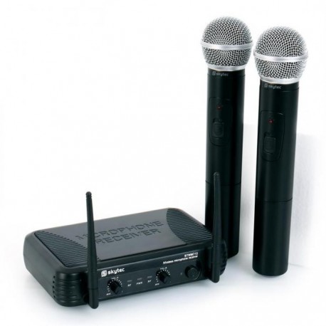 Set 2 microfoane wireless Skytec STWM-712