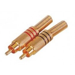 Set 2 conectori RCA tata Blue Tech CG4319
