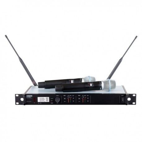Set 2 microfoane wireless Shure ULXD24DE/B87A