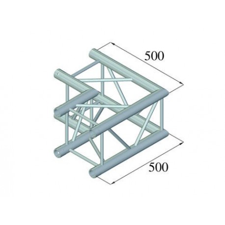 Coltar Alutruss in 4 puncte QUADLOCK 6082C-21 2-Way Corner 90Â°
