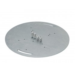 Baza rotunda grinda Alutruss Steel Base plate round type A