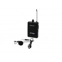 Lavaliera wireless Omnitronic UHF-100 BP Bodypack 863.1MHz (purple)