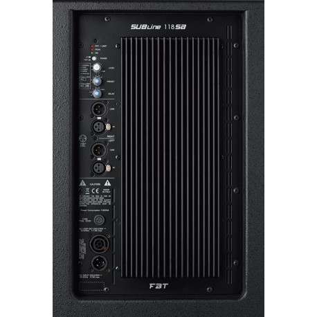 Subwoofer activ FBT SUBLINE 118SA