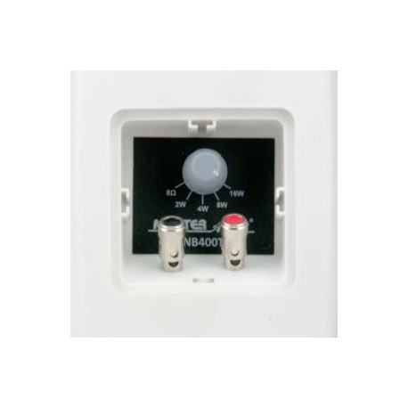 Set difuzoare Master Audio NB400TW alb Outdoor cu putere reglabila
