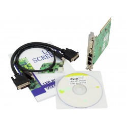 Controller de retea pentru cortina LED Eurolite PCI sending card and software