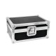 EUROLITE Set 4x AKKU Flat Light 1 chrome + Case + Charger