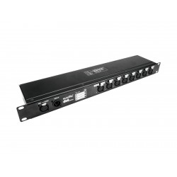 Splitter DMX Eurolite DXT-SP 1in/8out PRO DMX RDM Splitter 5pol XLR