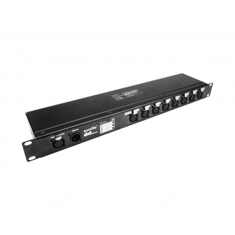 Splitter DMX Eurolite DXT-SP 1in/8out PRO DMX RDM Splitter 5pol XLR