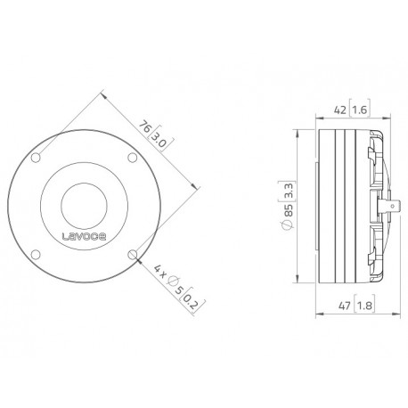 Driver LaVoce DN10.17