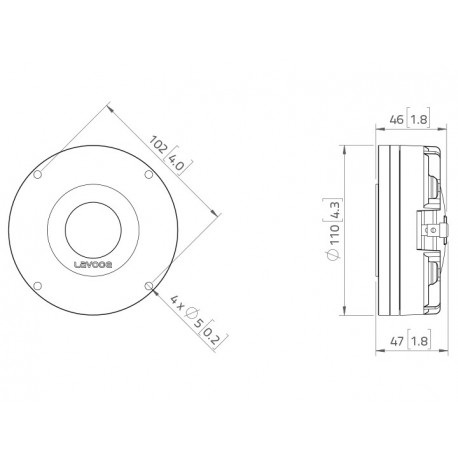 Driver LaVoce DN14.25T