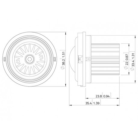 Tweeter LaVoce TN100.70