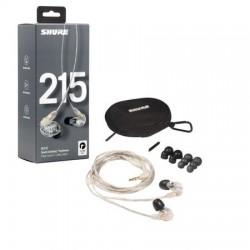 Casti cu izolare fonica IN-EAR Shure SE215-CL-EFS