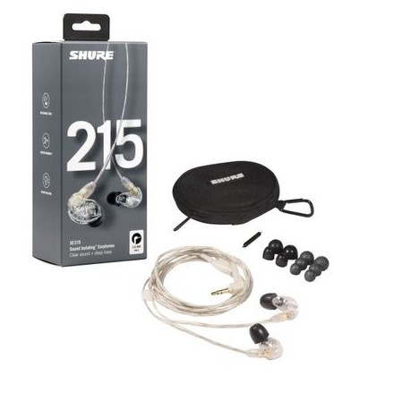 Casti cu izolare fonica IN-EAR Shure SE215-CL-EFS