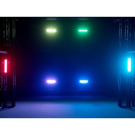 Strobe LED multifunctionar EUROLITE LED Strobe SMD PRO 132 DMX RGB