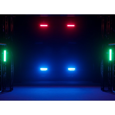 Strobe LED multifunctionar EUROLITE LED Strobe SMD PRO 132 DMX RGB