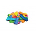 TCM FX Metallic Confetti rectangular 55x18mm, multicolor, 1kg