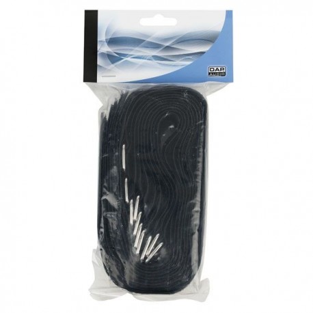Set 10 benzi pentru fixare cabluri DAP Snap Fastener 40x400