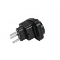 Adaptor Omnitronic Adapter EU/CH Plug 10A bk