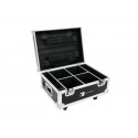 Case Roadinger Flightcase 4x AKKU UP-4 QuickDMX with charging function
