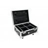 Case Roadinger Flightcase 4x AKKU UP-4 QuickDMX with charging function