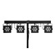 Set 4 proiectoare LED cu telecomanda Eurolite KLS-3002 Next Compact Light Set