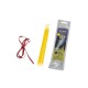 Set 12 Stick-uri LED EuroPalms Glow rod, yellow, 15cm, 12x