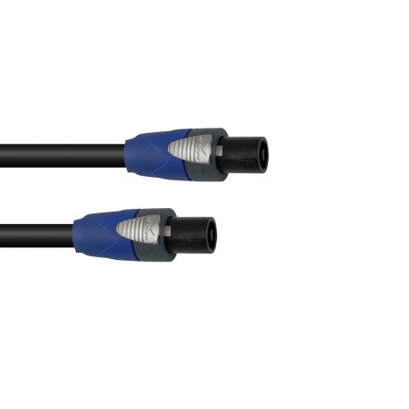 Cablu audio speakon-speakon de 10m, 2x4, negru, Psso 3022791G