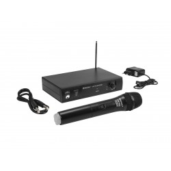 Set microfon wireless Omnitronic VHF-101 205.75MHz