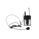 Lavaliera wireless pentru sistem portabil Omnitronic WAMS-65BT Bodypack Transmitter incl. Headset