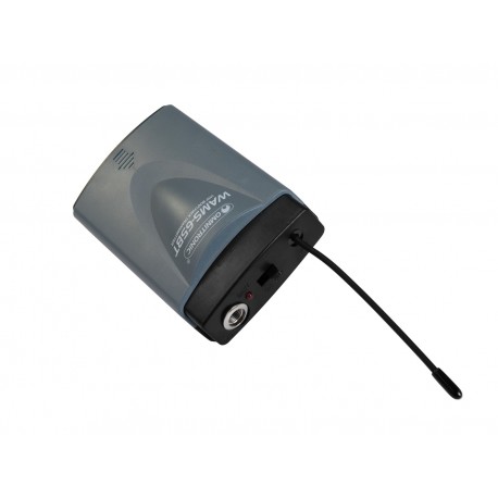 Lavaliera wireless pentru sistem portabil Omnitronic WAMS-65BT Bodypack transmițător incl. Setul cu cască
