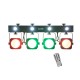 Set compact cu 4 proiectoare LED Eurolite KLS-190